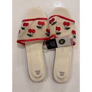 NWT Wild Fable Cherry Sandals size 11